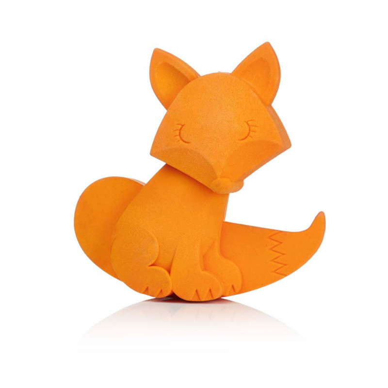 Gomme Geante Orange En Forme De Renard Kawaii Sur Logeekdesign