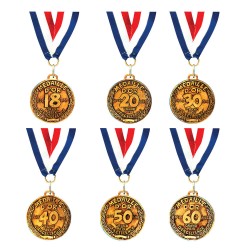Médaille Anniversaire 18 Ans