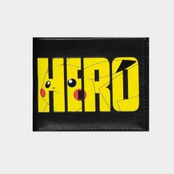 Portefeuille à l'Anglaise Pikachu Hero Pokémon