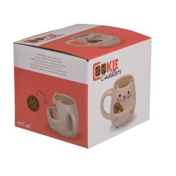 Tasse Chat avec Poche Porte-Biscuit