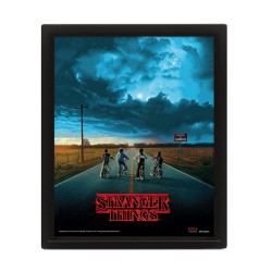 Cadre Stranger Things Effet Animé 3D