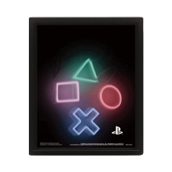 Cadre Playstation Effet Animé 3D