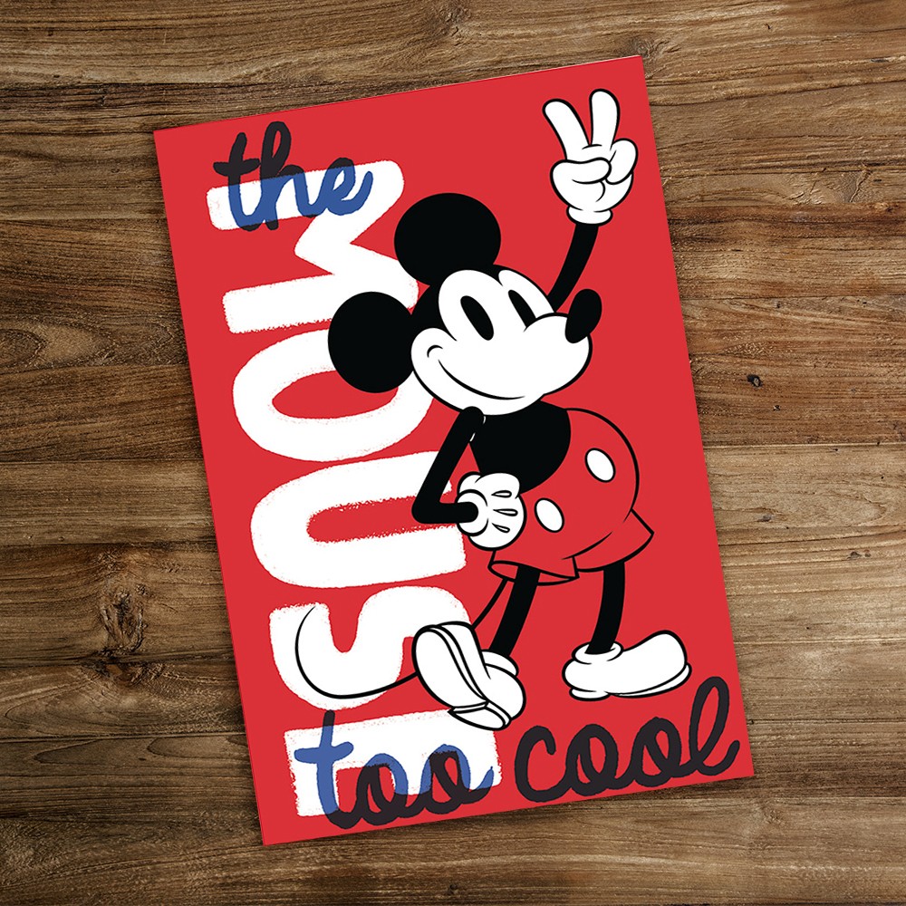 Disney - Carnet bleu A5 Mickey Mouse