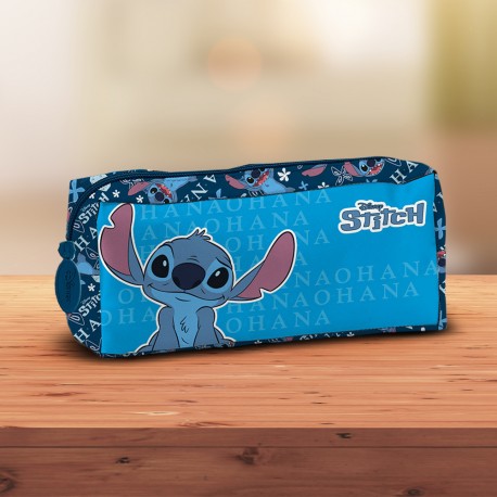 Trousse Triple Compartiment Stitch Cute Disney sur Logeekdesign