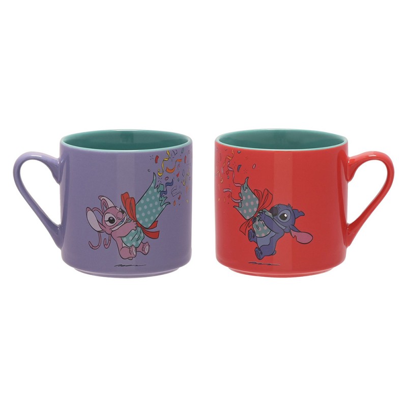 Tasse d'Amoureux Disney Lilo & Stitch - Cadeau pour sa Copine / Femme -  Saint Valentin