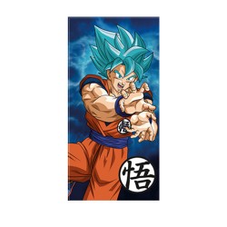 Serviette de Plage Dragon Ball Z Super Saiyan Blue