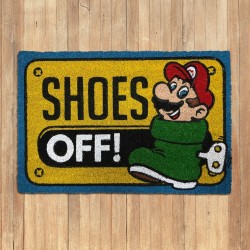 Paillasson Super Mario Nintendo - Shoes Off !