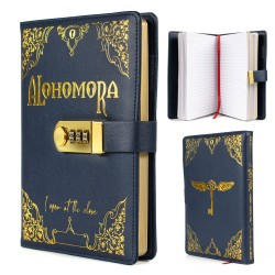 Journal Intime Harry Potter Alohomora Deluxe A5 à Code Secret