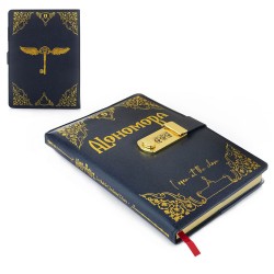 Journal Intime Harry Potter Alohomora Deluxe A5 à Code Secret