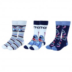 Coffret 3 Chaussettes Stitch Disney - Love Stitch