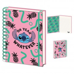 Carnet de Notes Stitch Disney à Spirales - Oh Yeah Whatever