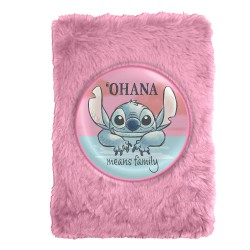 Carnet de Notes Fourrure Rose Stitch Disney Ohana