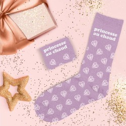 Chaussettes Paillettes Famille Fantaisie