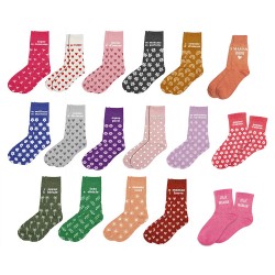 Chaussettes Paillettes Famille Fantaisie